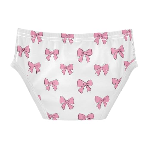 Wusikd Pink Bow (3) Boys' Underwear Cotton Boys Briefs Soft Toddler Underwear 2T2