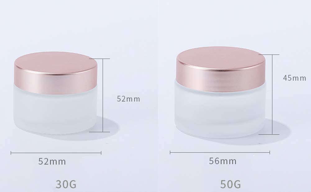 Leere Milchglas-Cremetiegel Mit Bambusdeckel – Nachfüllbar, 30g Oder 50g, Für Kosmetik, Proben & DIY