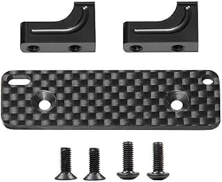 RC-Hub Servo Mount Aluminum Alloy Servo Fixed Bracket for 1/10 Axial Wraith 90048 RR10 RC Crawler Car