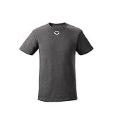 EvoShield Men's Short Sleeve Tee - Adult | Baseball/Softball | Charcoal Grey | L - Large
