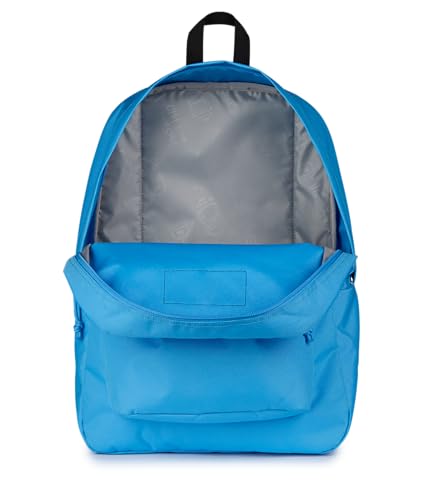 Image of JanSport SuperBreak One Backpack - Durable, Lightweight Bag with 1 Main Compartment, Front Utility Pocket with Built-in Organizer, Premium Backpack, Electric Azul