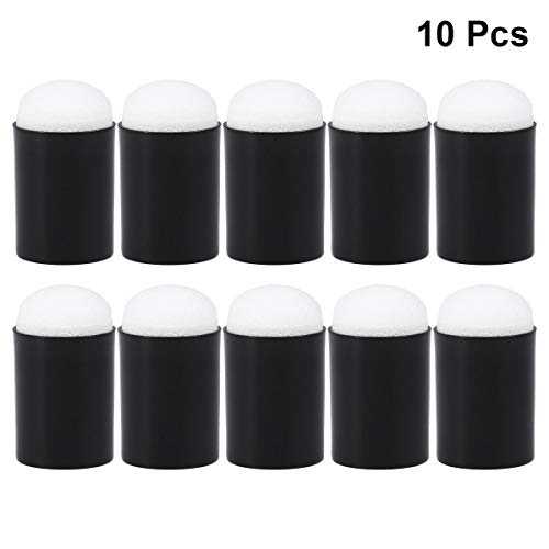 NUOLUX 10PCS Finger Sponge Daubers Set for Painting Drawing Ink Crafts Chalk