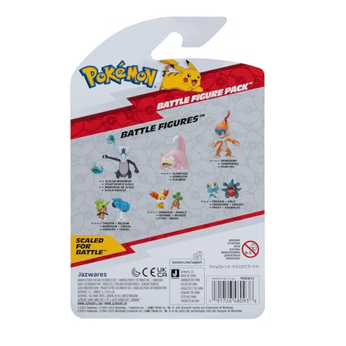 Pokemon BATTLE FIGURE CHESPIN AND BELDUM, Mutli, 2-inch - Image 3