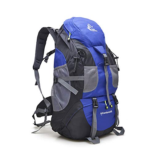 siphly Mochila de Senderismo 50L Impermeable Mochila de Marcha Trekking Camping Deporte al Aire Libre Viaje Mochila Trekking Senderismo Escalada Camping para Hombre Mujer