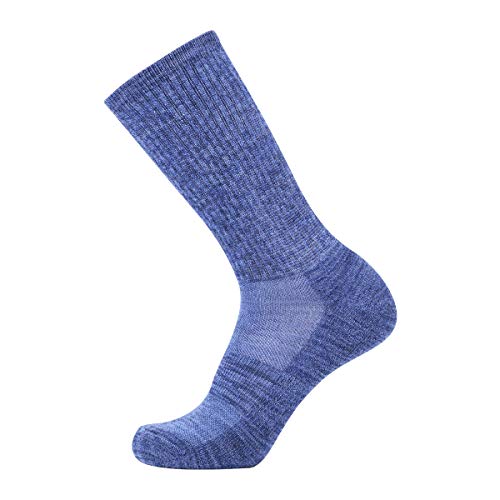 Image of EnerWear 4 Pack Women's Merino Wool Outdoor Hiking Trail Crew Sock