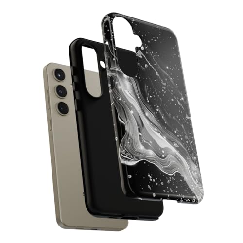 Coque rigide Samsung S24 Plus motif galaxie finition premium