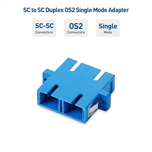 Cable Matters 6-Pack Adaptador Fibra Óptica SC a SC OS2 miniatura 2