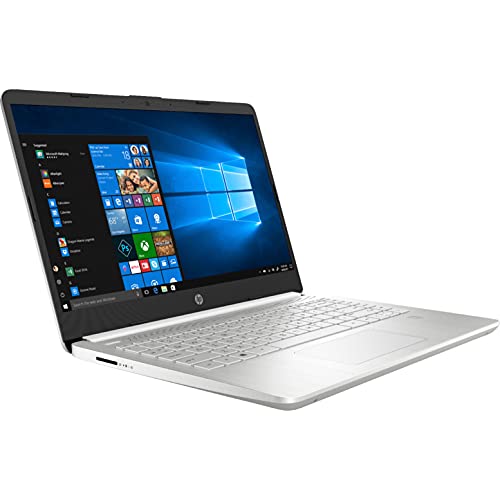 Image of HP 14 14 inch Touchscreen Laptop, Intel Core i3 1115G4 up to 3.2GHz (Beat i5-10210U), 8GB DDR4 RAM, 256GB PCIe SSD, 802.11AC WiFi, Bluetooth, Fingerprint Reader, Silver, Windows 10 S, 64GB Flash Stylus