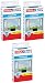 Produktbild tesa Insect Stop Standard Fliegengitter für Fenster - Insektenschutz zuschneidbar - Mückenschutz ohne Bohren (3er Pack / 1,10m x 1,30m, anthrazit)