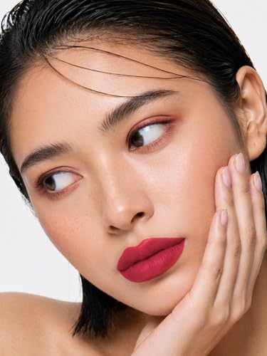 Image of FLiCKA Lip Poetry Matte Lipstick| Enriched With Vitamin E, Sulphate Free, Moisturizing, Long Lasting Upto 6Hrs, 01 Twinkle Twinkle, 4g