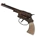 KarnevalsTeufel Jouet revolver Sheriffrevolver - 100 coups - Plaquettes d'allumage Colt avec ski de fond - Cowboy, Wilder West