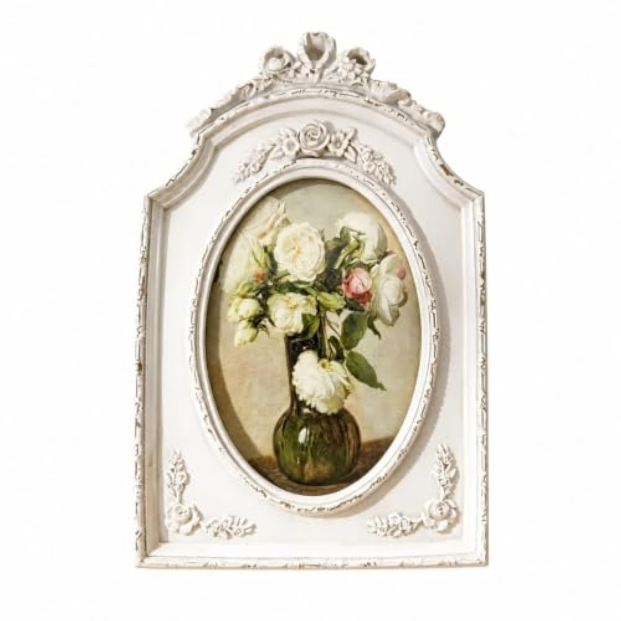 Ornate Resin Picture Frame, Vintage Arched Design