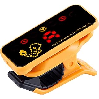 Korg Pitchclip PC2 Accordeur chromatique avec clip pour guitare et basse Pokémon Edition Glumanda - Les Beatles, Paul McCartney, John Lennon, RIngo Starr, George Harrison