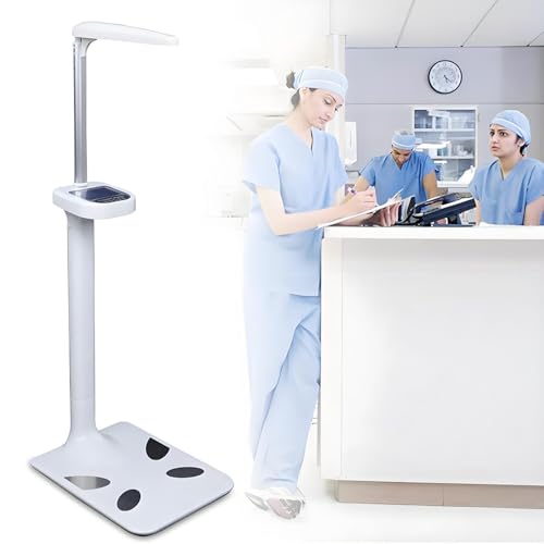 WTRYRN Báscula Digital Profesional para médicos,Peso, báscula médica Inteligente, para medir el IMC, la Grasa Corporal, los músculos, Las calorías y más. Standard WTRYRN Báscula Digital Profesional para médicos,Peso, báscula médica Inteligente, para medir el IMC, la Grasa Corporal, los músculos, Las calorías y más. Standard