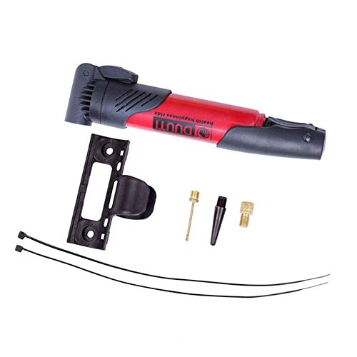Emoly 2020 Mini Plastic Bike Hand Pump Inflator Kit with Telescopic Action