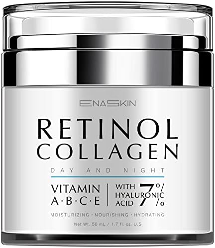 EnaSkin Retinol Cream For Face Night and Day, Skin Cream with Retinol Collagen Face Cream, Vitamin C Moisturizer, Retinol Moisturizer for Face Sensitive Skin
