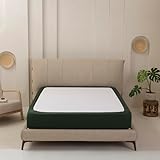 Fácil de cuidar: esta funda de somier es lavable a máquina en agua fría. No usar blanqueador. Se puede secar en secadora y planchar a baja temperatura.