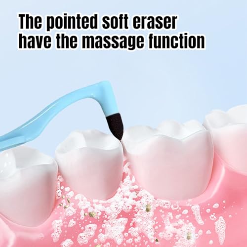 8 Stück Zahnsteinentferner, Zahnbelag-Entferner, Zahnstein Entfernen, Zahnreinigungs-Set für Zähne, Zahnsteinentferner Mensch, Zahnbürste Stain Remover, für Entfernt Verfärbungen, Plaque – Bild 5