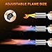 ARTFLAMM Powerful Propane Torch Gun, Kitchen Grill Torch with Detachable Design, Adjustable Flamethrower Torch Burner for Searing Steak, BBQ, Welding, Camping Charcoal Lighter(Tank Not Included)
