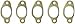 FEL-PRO MS 94063 Exhaust Manifold Gasket Set