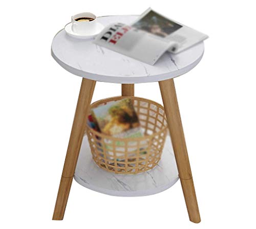 GWW Perfect Furniture Combination Coffee Table, Simple Double Layer Sm