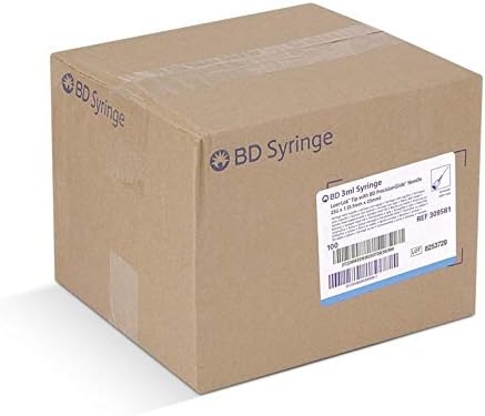 BDSyringe & Needle Combination, 3mL Luer Lock 25G 1in, 309581