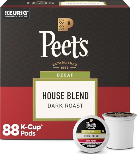 Peet's Coffee, Dark Roast Decaf Keurig K-Cup...