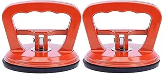 Frescom Glass Carrying Handle Single Lifter PACK OF 2 Dent Puller Suction Cup Tile Extractor Floor Sucker 60 Kg PACK OF 2