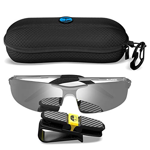 BLUPOND Polarized Sports Sunglasses for Men Women - UV Protection Anti Glare Glasses Unisex