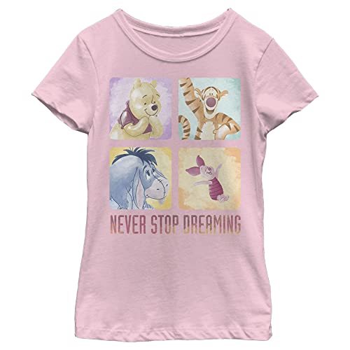 Disney Winnie Pooh Squad Girl's Solid Crew Tee