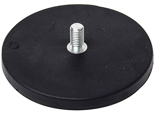 Imanes de goma PF-42 PK2 con cuello roscado disco redondo de 2 unidades E855