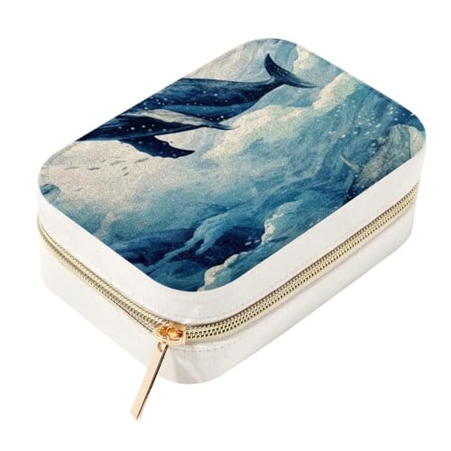 Joyero con diseño de ballena ideal para decorar el dormitorio y guardar tus aretes diarios 2