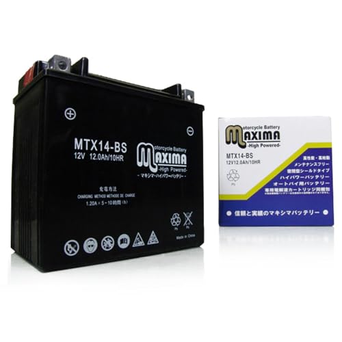 �}�L�V�}�o�b�e���[ MTX14-BS �V�[���h�� �t����[�d�ς� ���[�h�T�[�r�X�t�� �o�C�N�p 14-BS (�݊�:YTX14-BS FTX14-BS 65948-00)