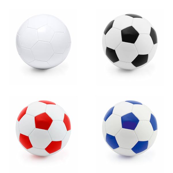 DISOK Lote 10 Balones de Reglamento Fútbol FIFA 5, Regalos Invitados Bodas, Regalos Comunión y Cumpleaños. Colegios, Centros Deportivos, Ocio Infantil.