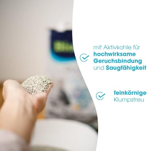 Biokat's Diamond Care MultiCat Fresh Katzenstreu mit Duft - Feine Klumpstreu aus Bentonit mit Aktivkohle speziell für Mehrkatzen-Haushalte… – Ansicht 4