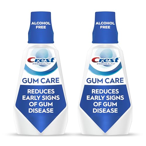 Crest Pro-Health Gum Care Mouthwash, Cool Wintergreen, CPC Antigingivitis/Antiplaque Oral Rinse 1L...