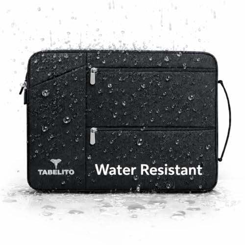 Image of Tabelito Hybrid Laptop Bag Sleeve Case Cover Pouch for 14 Inch Laptop Apple /Dell /Lenovo /Asus /Hp /Samsung /Mi /MacBook /Ultrabook /Thinkpad /Ideapad /Surfacepro (13.3 inch, Black)