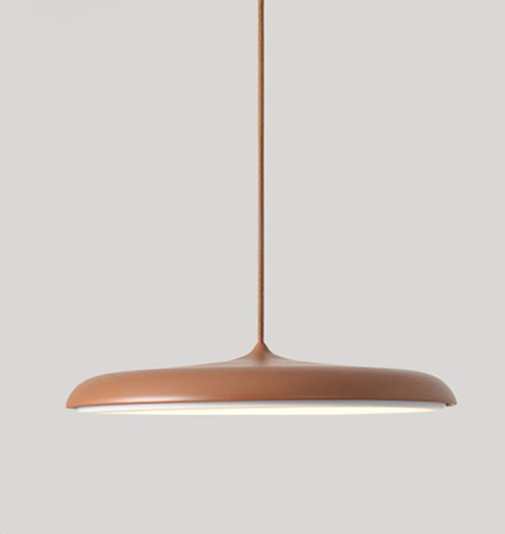 LYMSXAZOU Chandelier Pendant Light Modern Hanging Lighting Ceiling Lamp E27 Lampshade Elegant Restaurant Pink Warm White Decor