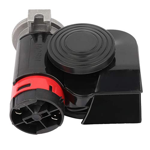 super loud Dual Tone Electric Snail Air Horn 12V Electric Snail Horn for Cars Vehicle Truck Motorcycle Boat ATV