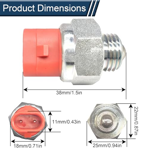 Interruptor de luz de marcha atrás compatible con Ford E-Series 82-05 2