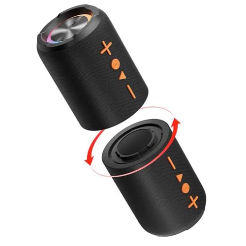 2 in 1 Portable Dual Splittable Bluetooth Speaker, IPX6 Waterproof Split Portable Wireless Speaker with 20W Loud Stereo Sound,Bluetooth V5.1, 24H Playtime, Multiple Pairing for Home,Outdoor or Travel