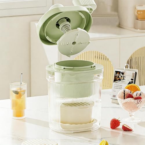 Máquina de hielo nevado portátil para refrescar tus bebidas y postres caseros en familia 3