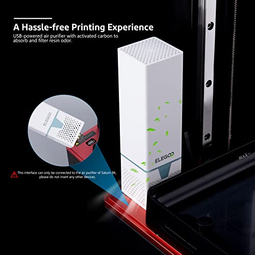 image for ELEGOO Saturn 8K MSLA Resin 3D Printer UV Resin Photocuring 3D Printer