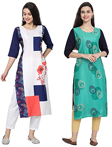 Image of Women's Crepe Regular Kurta