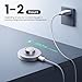Compatible with Ou-ra Smart Ring Gen 4 Charger - Size 9 - Fast Charging Dock,USB C Charger Block & USB-C Cable | Complete Charging Set for Smart Ring