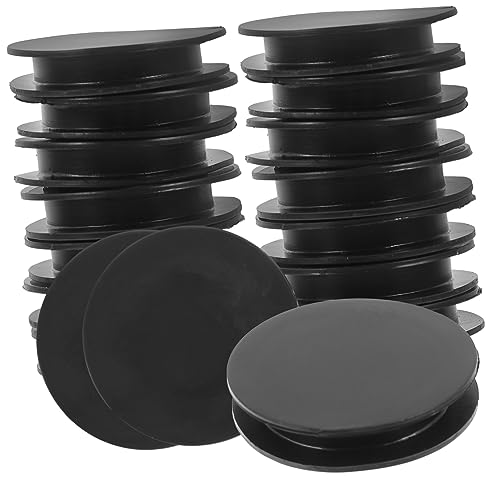 Cabilock 40Pcs Piggy Bank Stoppers Caps for Sealing Money Jars and Deposit Boxes Easy to Install Lightweight and Reusable Piggy Bank Bottom Covers