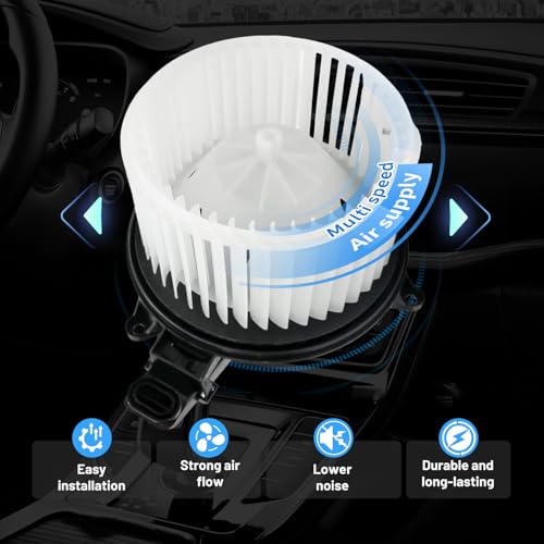 Image of 700237 Front AC Heater Blower Motor Fan Fit for Ford F-150 2009-2014, Expedition 2009-2017 ,for Lincoln Navigator 2009-2014 AL1Z19805B, AL1Z19805A ,CL1Z19805A,FO3126130,SK700237