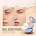 Kaely Oil Control Pressed Powder,Matte Setting Powder Compact,Face Finishing Powder Makeup,Long Lasting Waterproof Powder Foundation,polvo compacto de maquillaje,Lightweight,Vegan,125 Ivory Buff