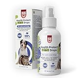 PAW2PAW Health Protect 7‑in‑1 Spray Hunde & Katzen – Immunsystem, Verdauung, Leber, Stoffwechsel, Haut & Fell, Energie, Stress – mit Kollagen & Kräutern – neutraler Geschmack – 30 ml, 200+ Sprühstöße