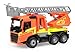 Produktbild Lena® WORXX Feuerwehr Volvo FMX  48 cm Feuerwehrfahrzeug mit Spritzfunktion, 3-Achser mit Stahlachsen, drehbare Leiter bis 60 cm, TÜV Zertifiziert, ab 3 Jahren, Indoor & Outdoor, Made in Europe